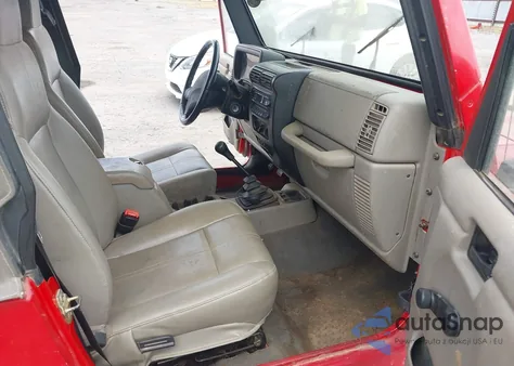 2003 Jeep Wrangler Sport из США, поврежденный, VIN 1J4FA49S03P303949